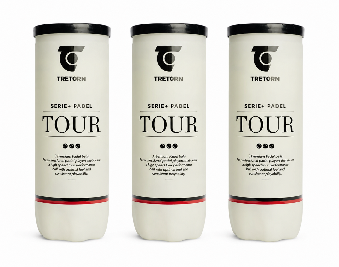 Tretorn Padel Serie+ Tour (3x3 st.)