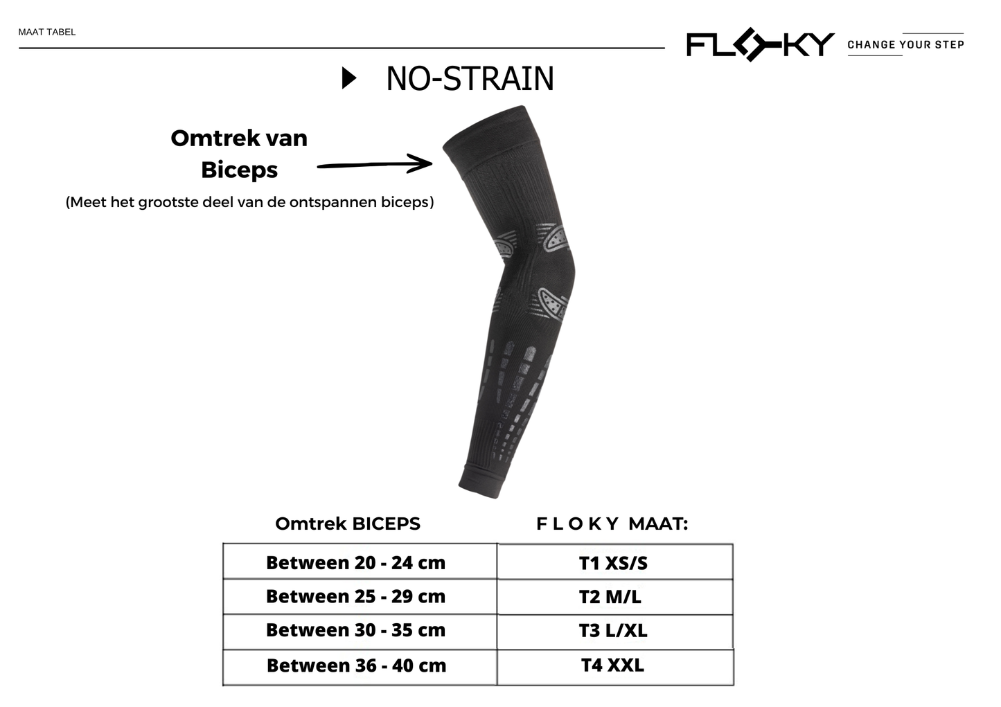 Floky No-Strain Sleeve – Compressiesleeve