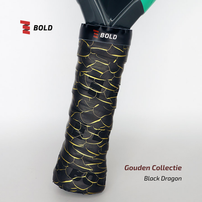 Bold Black Dragon Overgrip