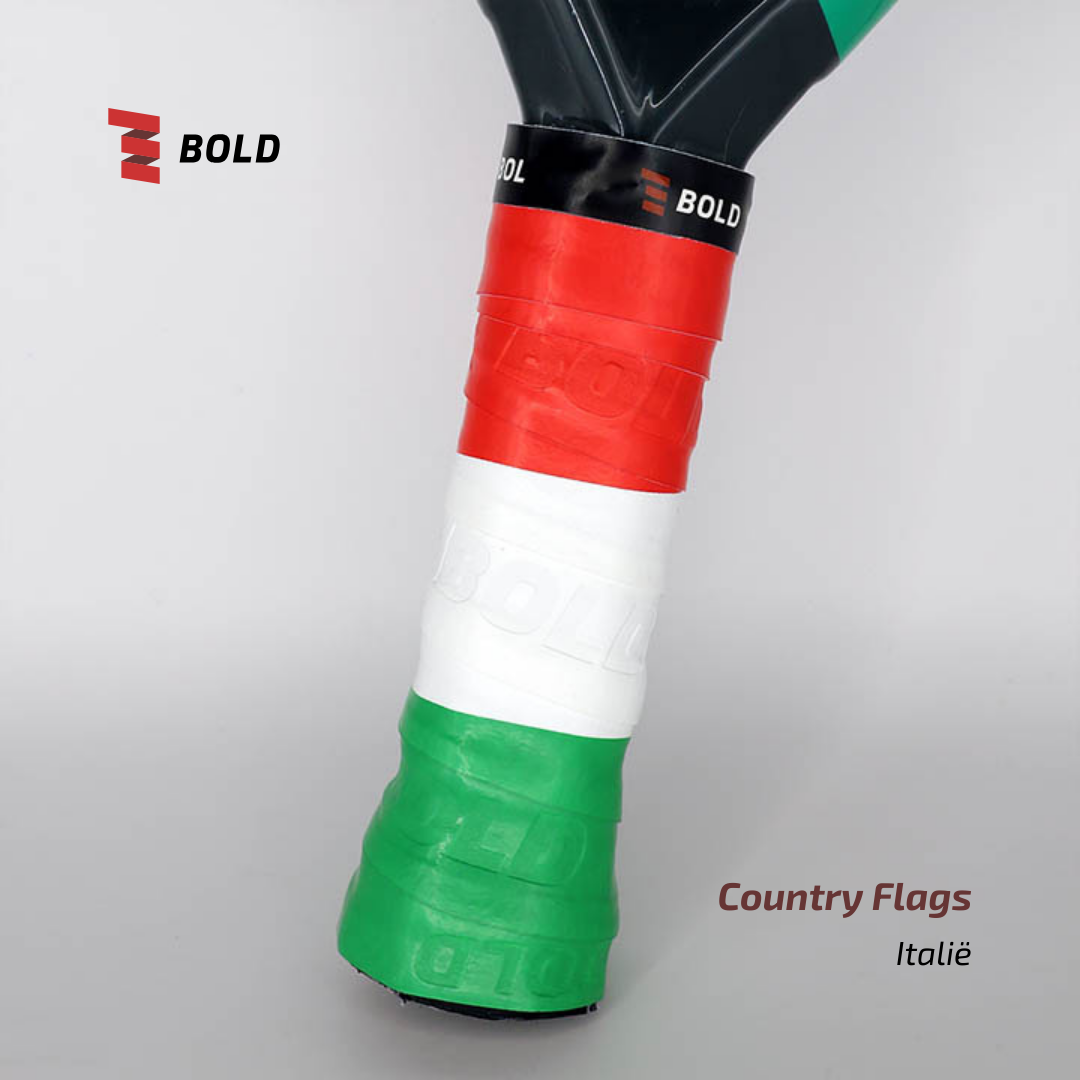 Bold Italiaanse vlag Overgrip