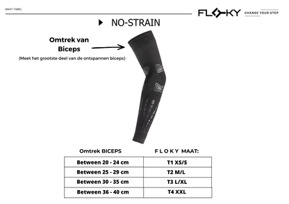 Floky No-Strain Sleeve – Compressiesleeve