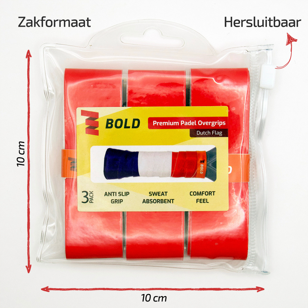 Bold Nederlandse vlag Overgrip