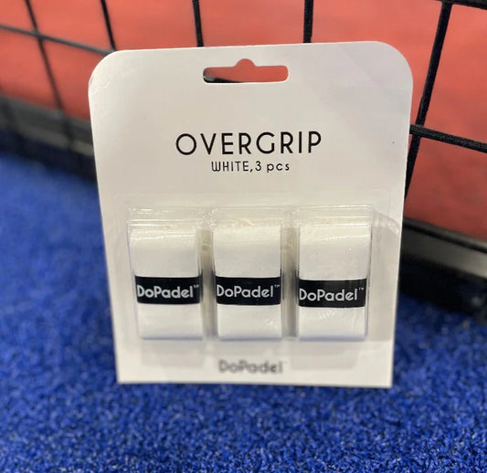 DoPadel Overgrip Wit 3-Pack
