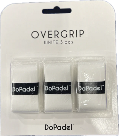 DoPadel Overgrip Wit 3-Pack