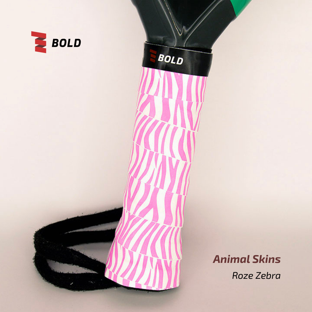 Bold Roze Zebra Overgrip