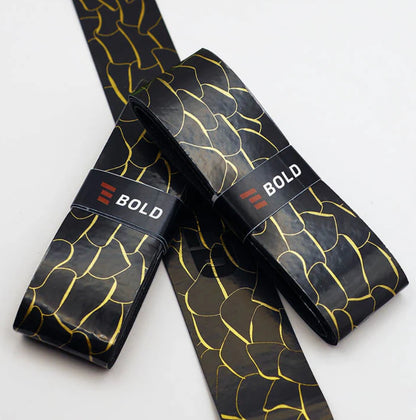 Bold Black Dragon Overgrip