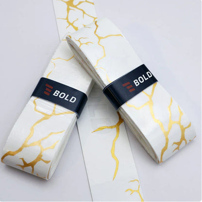 ⚡ Bold White Lightning Overgrip