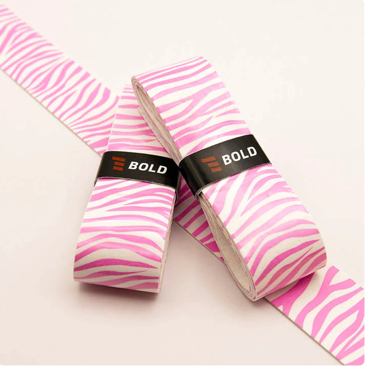 Bold Roze Zebra Overgrip