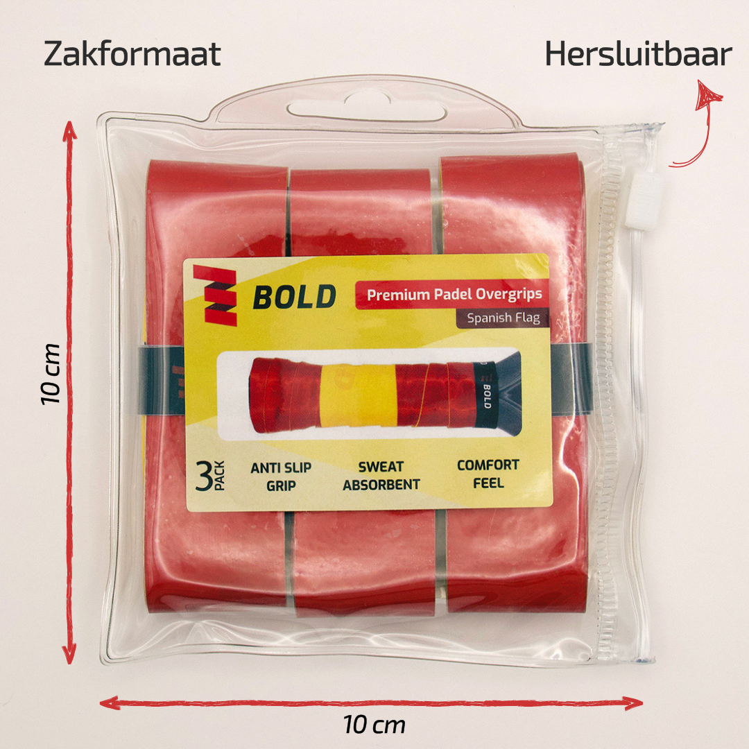 Bold Spaanse vlag Overgrip