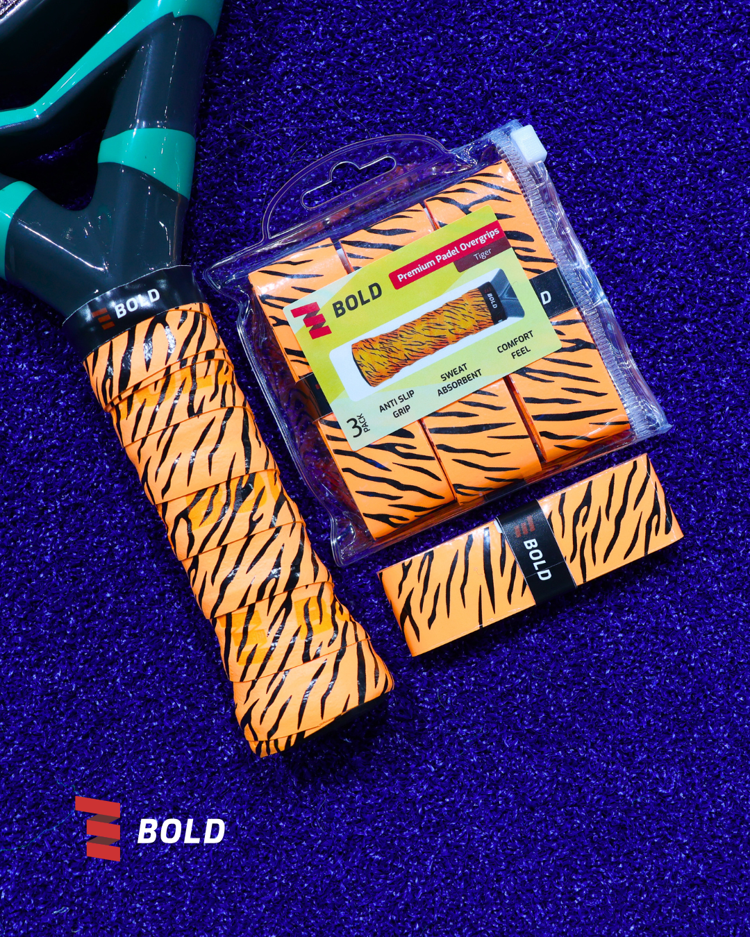 Bold Tiger Overgrip