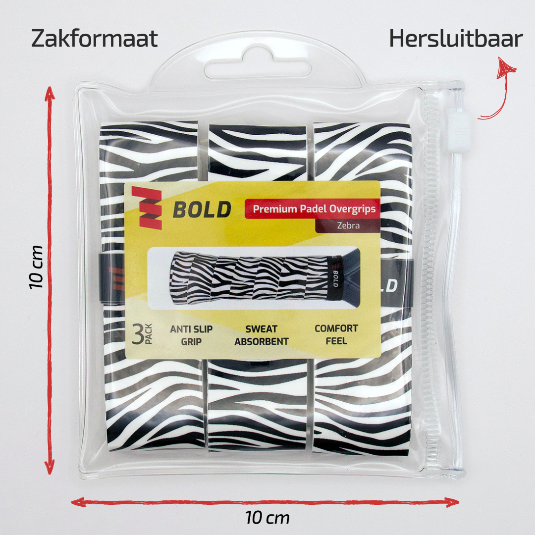Bold Zebra Overgrip