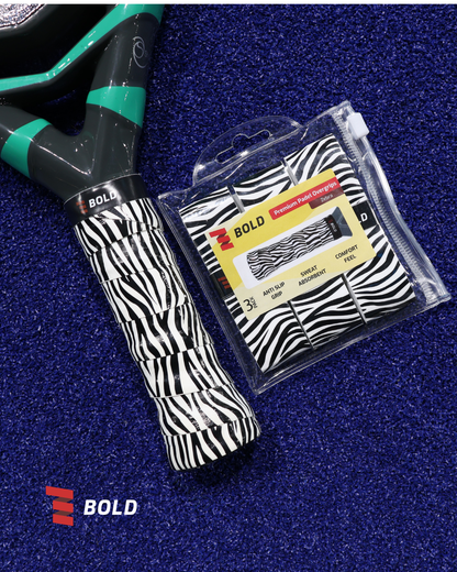 Bold Zebra Overgrip