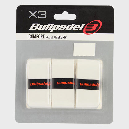 Bullpadel Comfort Overgrip 3-pack wit